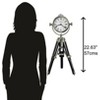 Howard Miller 635211 Time Surveyor Ii Accent Mantel Clock - 3 of 4