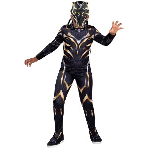 HalloweenCostumes.com Black Panther Kid's Shuri Black Panther Classic Costume | Girl's Superhero Costumes - 1 of 4