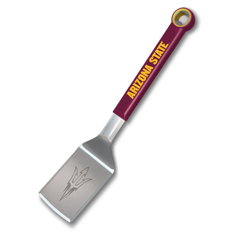 NCAA Arizona State Sun Devils Stainless Steel BBQ Spatula with Bottle Opener, 1 of 5