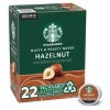 Starbucks Hazelnut Light Roast Coffee Keurig K-Cup - 22ct - 4 of 4