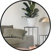 GlasFlength Decorative Wall Mirrors Simple Small Mirror Wall Art Wall Mirror Bathroom Mirrors for Over Sink Living Room, Black, 24"*24"*1.1" - 3 of 4