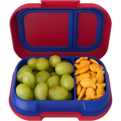 Kids Snack Box with 2 Compartments, Leak-Proof Bento