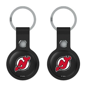 Keyscaper NHL Eastern Conference Teams Insignia Black Airtag Holder 2-Pack - 1 of 4