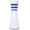 Memoi Girls' Two Tone Varsity Stripe Crew Socks - 2 of 4