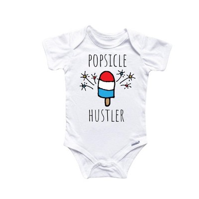 Patriotic July 4th American Onesie® Baby Boy Girl Clothes Infant Bodysuit Funny Cute Newborn GS1