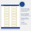 Avery® Labels, 1" x 2-5/8", Gold Beads, Matte White, 160ct - 3 of 4