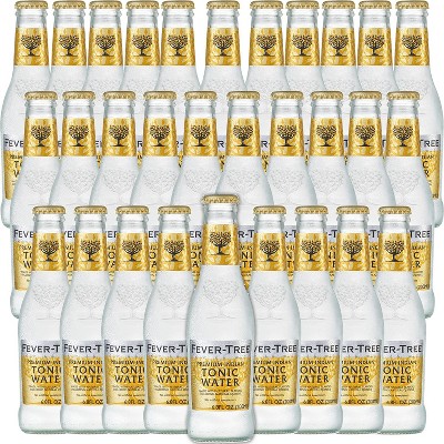 Fever Tree Indian Tonic Water - Premium Quality Mixer - Refreshing Beverage for Cocktails & Mocktails 200ml Bottles