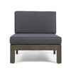 Infurnic Patio Seating Sets Modern Outdoor Furniture Set Featuring Unique Design,Perfect for Gardens, Living Spaces, Gray, 90.75"*30.25"*26.5" - 4 of 4