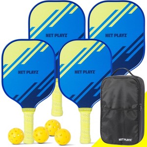 E-Jet Sport Net Playz Pickleball Set with Carrying Bag - 1 of 4