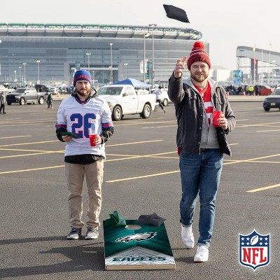 Philadelphia Eagles 2'x4' Solid Wood Cornhole Set with Bean Bags