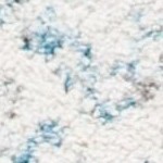 ivory/turquoise