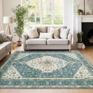 High Quality Polyester Chenille Washable Foldable Printed Carpet Style, Beautiful, Durable, Soft, Comfortable and Elegant Design - 1 of 4