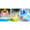 Large Bounce House for Big Kids 8-12, Outdoor Inflatable Bouncy Castle with 650W Blower, Obstacle Arch, Basketball Hoop & Dart Game,50 Ball Pits, Blue - 4 of 4
