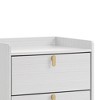 Acme Furniture 22" Zeena Nightstand White Finish: 26" High, Square, Wood Composite, No Assembly Required - 2 of 4