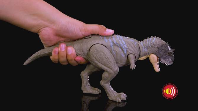 Jurassic World Ekrixinatosaurus Wild Roar Action Figure, 2 of 10, play video