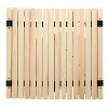PAGED Wooden Folding Table Multi-Function Portable Outdoor Dining Table with X-Type Scientific Support for Patio, Lawn, Poolside - 3 of 4