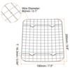 Unique Bargains 304 Stainless Steel Cooling Baking BBQ Grill Net 2 Pcs - 2 of 4