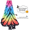 Magifire Butterfly Wings for Girls, Halloween Butterfly Wings, Kids Costume Butterfly Wings Rainbow - 2 of 4