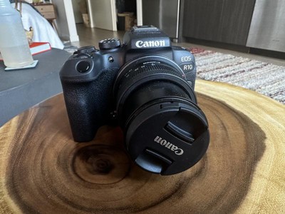 Canon EOS R10 Mirrorless Camera with 18-45mm Lens Kit + FREE SanDisk E