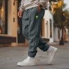 Dalix Alien Embroidered Sweatpant Heavy Weight Fleece Relaxed Fit Lounge Mens - 4 of 4