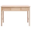 vidaXL Writing Desk Natural 43.3 in.x17.7 in.x29.9 in. Wood - 4 of 4