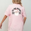Simply Sage Market Tis The Season Santa Front And Back Short Sleeve Tee - 2 of 4