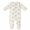 Organic Convertible Zip Romper - Turtles - 2 of 4