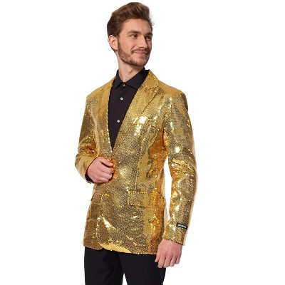 Suitmeister Men's Christmas Blazer - Sequins Gold : Target