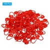 Unique Bargains Plastic Heart Locking Crochet Stitch Markers for Sewing DIY Craft 100 Pcs - 3 of 4