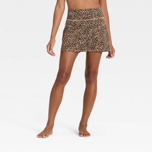Women's Everyday Soft Mid-Rise Skort 14.5" - All In Motion™ - 1 of 4