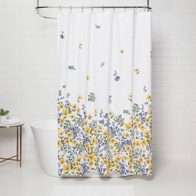 Floral Print Shower Curtain Gold Medal - Threshold&#8482;