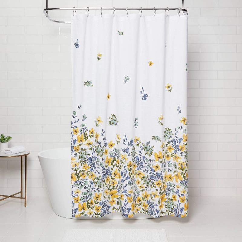 Floral Print Shower Curtain Gold Medal - Threshold&#8482;, 2 of 11