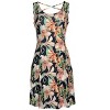 Women's Strappy Back Print Dress - LASCANA - 4 of 4