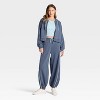 Women's Barrel Leg Fleece Jogger Sweatpants - JoyLab™ - 3 of 3