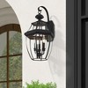 Livex Lighting Monterey 3 - Light Wall Light in  Black - 3 of 4