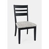 Jofran,Altamonte Contemporary Upholstered Ladderback Chair (Set of 2) - 3 of 4
