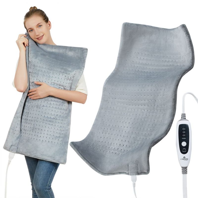 Heating Pad for Back Pain Relief£¬33"x17" Extra Large Electric Heating Pads for Cramps Neck and Shoulders, 1 of 9