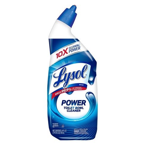 Lysol Power Toilet Bowl Cleaner - 24oz : Target