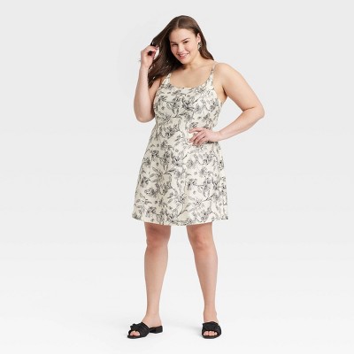 Women's Mini Woven Tank Dress - A New Day™