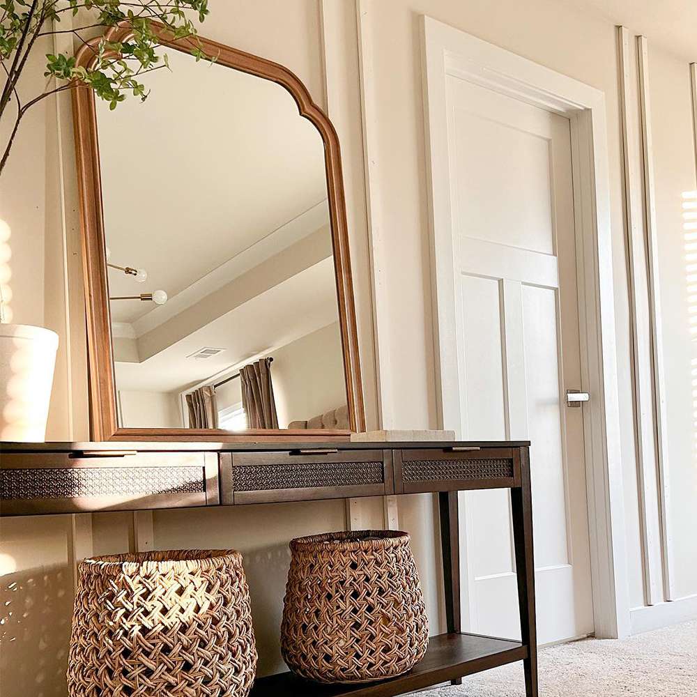 user image by @_thegreshamhouse, East Bluff Woven Drawer Console Table - Threshold™ designed with Studio McGee