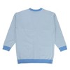 Cinnamoroll Character Face & Cinnamon Roll Women’s Blue Long Sleeve Cardigan Sweater - 3 of 3