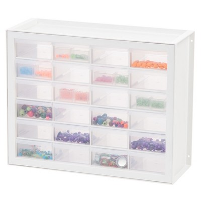 Plastic Parts Storage Hardware Craft Cabinet 64 Drawer Organizer Wall Mount  Shop