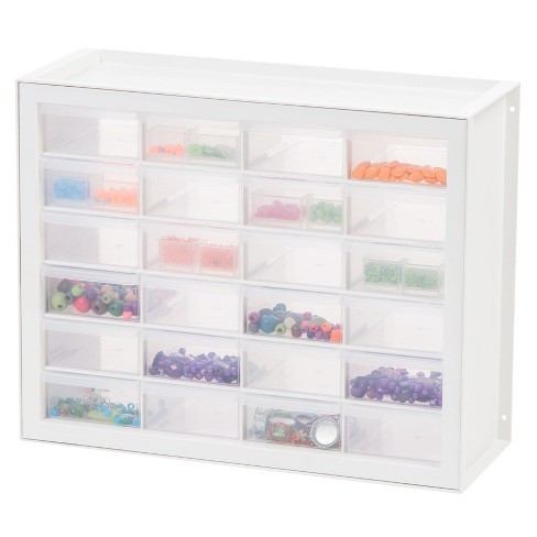 Iris® Black 44-Drawer Parts Organizer