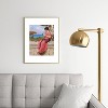Jonas Loose The Game Of Love Metal Framed Art Print - Deny Designs - 2 of 4