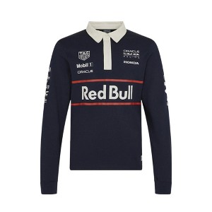 Castore Red Bull Racing F1 Heritage Team Long Sleeve Polo Shirt - 1 of 4