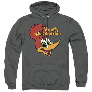 Woody Woodpecker Retro Logo Adult Pull-Over Hoodie - 1 of 4