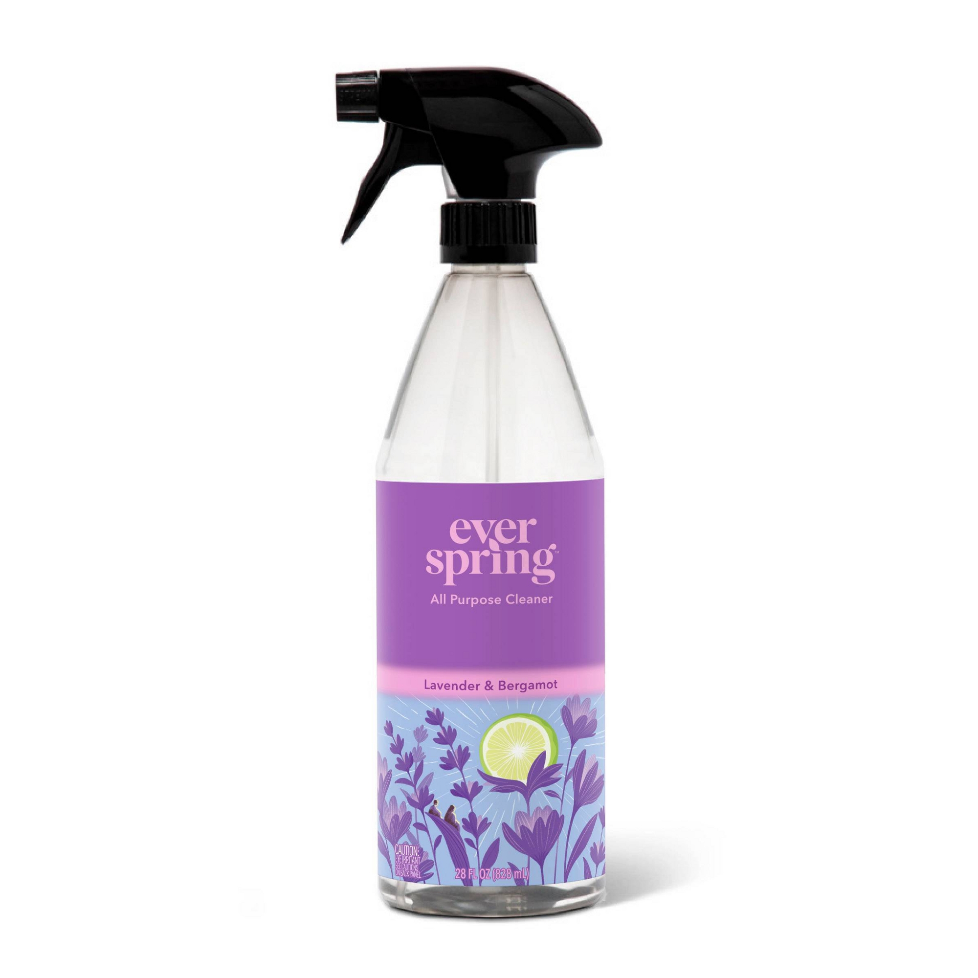 Lavender & Bergamot All Purpose Cleaner - 28 fl oz - Everspring™