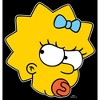 Men's The Simpsons Glaring Maggie T-Shirt - 2 of 4