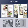 LunaLulinlk Pantry Organizer, 6-Tier Pantry Storage, Metal Hanging Spice Rack for Kitchen,Bathroom, Back of Door Seasoning Rack, Black - 2 of 4