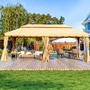 EROMMY 20 Ft. W x 10 Ft. D Metal Canopy - 2 of 4